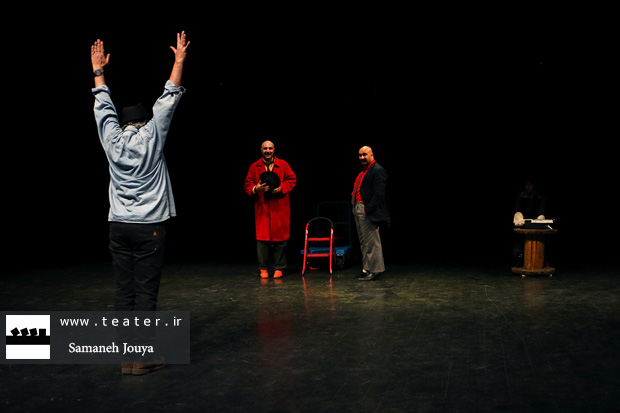 گزارش تصویری- نمایش صعود مقاومت پذیر آرتورواویی- کارگردان: امیر دژاکام