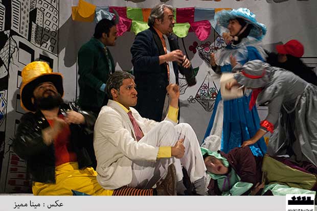 گزارش تصویری - نمایش سرشاخ - کارگردان:رادمهر کشانی