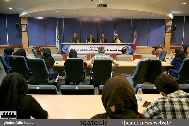گزارش تصویری نشست رسانه‌ای نهمین جشنواره بین المللی تئاتر خیابانی مریوان
