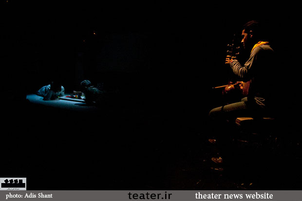گزارش تصویری/نمایش «هذیان دو نفره» کارگردان: روح الله ایرجی