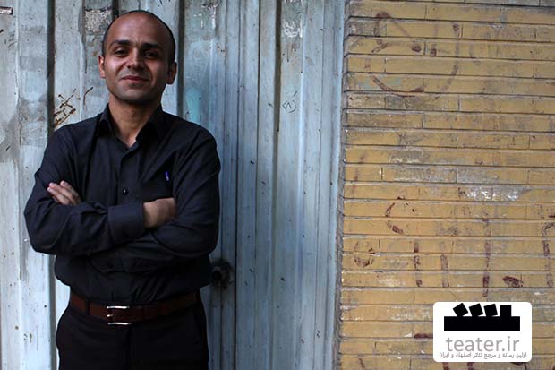 سعید بهداد لوگوی سایت تئاتر را طراحی کرد