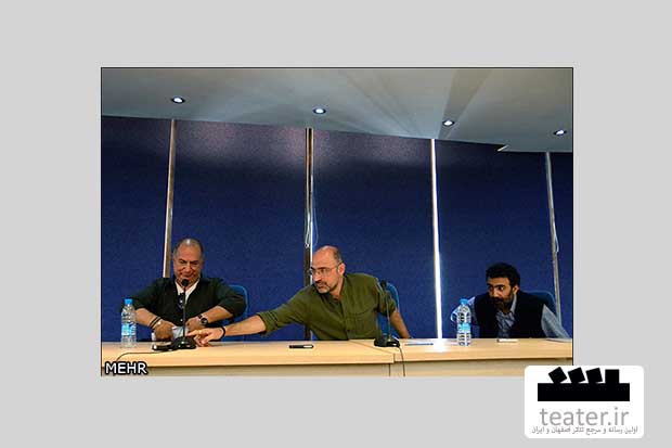 رضا کیانیان با اسب به صحنه می‌آید