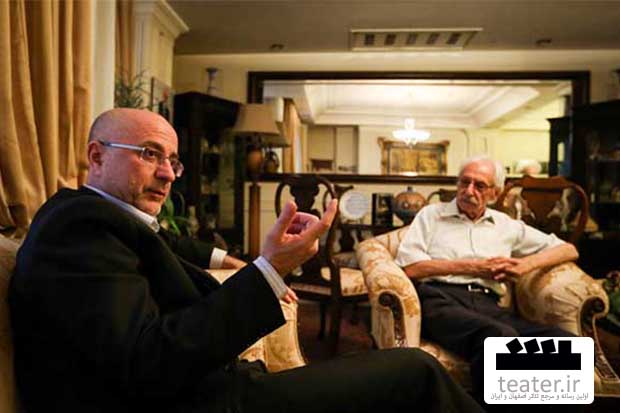 عکس هایی از دیدار مرادخانی با جمشید مشایخی