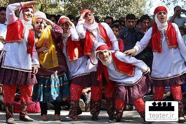 هشتمین جشنواره بین‌المللی تئاتر خیابانی مریوان به کار خود پایان داد