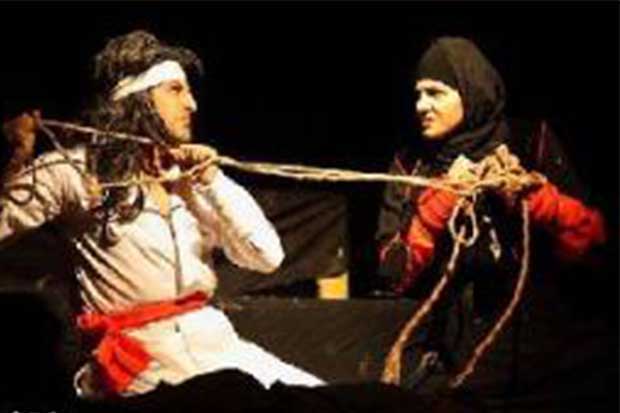 مریوان/ اجرای نمایش ”رقصی برای بازگشت عروس”