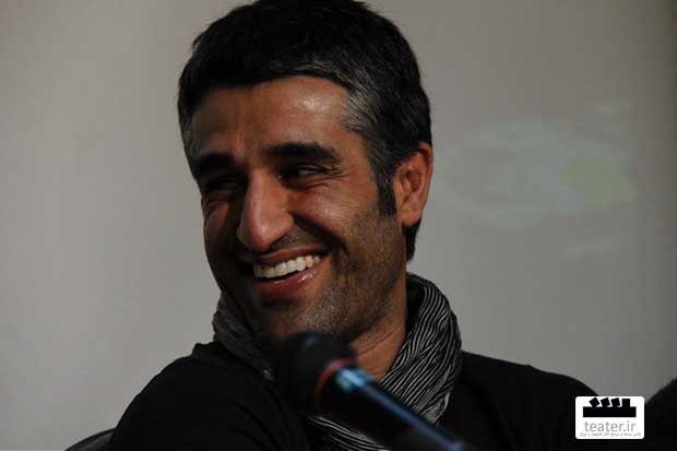 پژمان جمشیدی در راه جشنواره تئاتر فجر