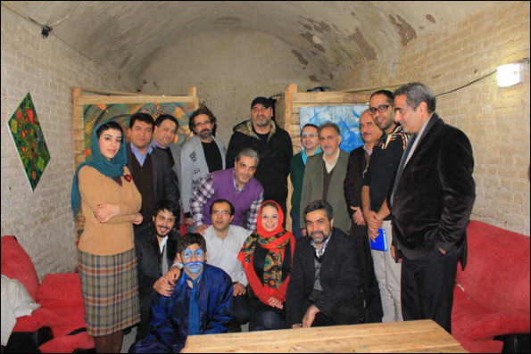 معاون رییسجمهور در جمع هنرمندان تئاتر دید معاون رییسجمهور در جمع هنرمندان تئاتر دید