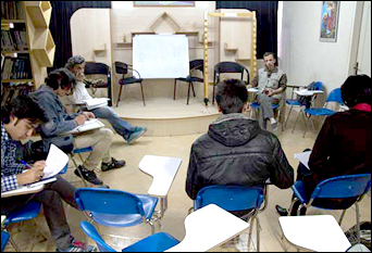 کارگاه نمایش‌نامه‌نویسی فدایی حسین درکرج