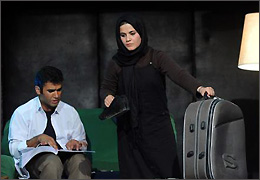 جابر رمضانی : تمام 24 کاراکتر موجود در متن توسط دو بازیگر اجرا می‌شود.