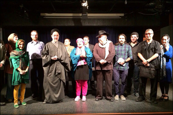 سید محمد خاتمی به تماشای «با من بستنی می‌خوری» نشست