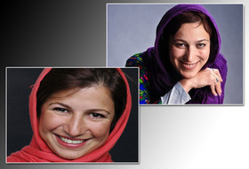 لیلی رشیدی و فلامک جنیدی هم بازی شدند