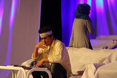 از تیم ملی کشتی تا صحنه تئاتر!