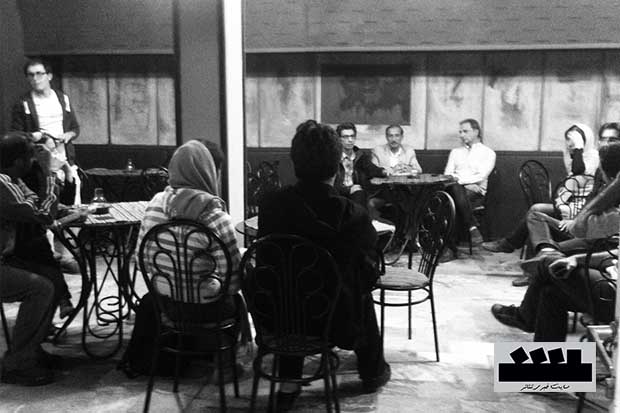 نشست خبری نمایش مهاجران در چایخانه اداره تئاتر برگزار شد