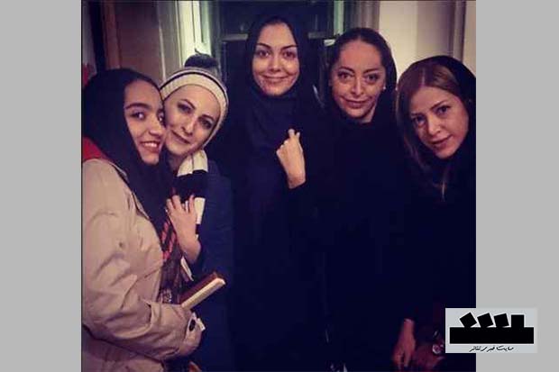 آزاده نامداری به تماشای «نمایش اسپانیایی» نشست