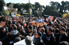 گزارش کامل مراسم تشییع مرتضی احمدی / سرو خمیده هنر در خاک آرمید