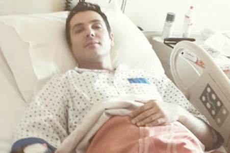 کوروش‎ تهامی‎ بستری‎شد