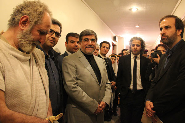 وزرای دولت روحانی به تماشای «سقراط» نشستند