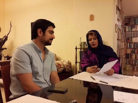 مهدی پاکدل و عاطفه رضوی در عاشقانه ای از حسین پاکدل