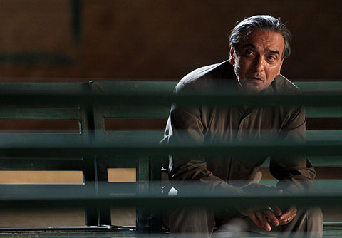 حضور همایون ارشادی در یک اجرای نمایشنامه خوانی