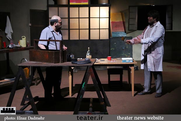 نمایش «قرمز» برای هنرمندان اجرا می‌شود