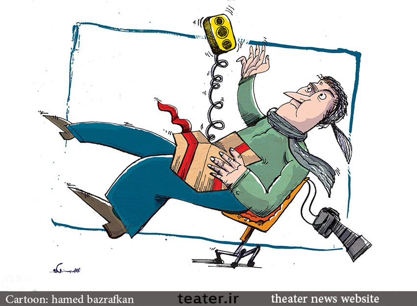 کاریکاتور / هدیه روز خبرنگار