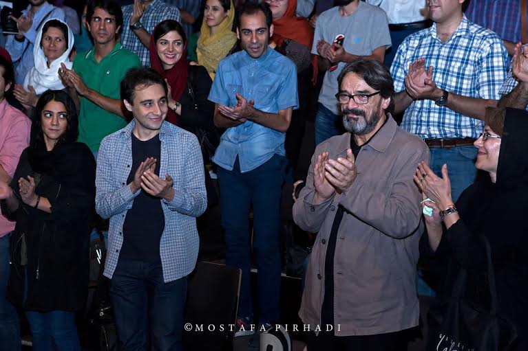 بزرگان موسیقی ایران به تئاتر باران آمدند