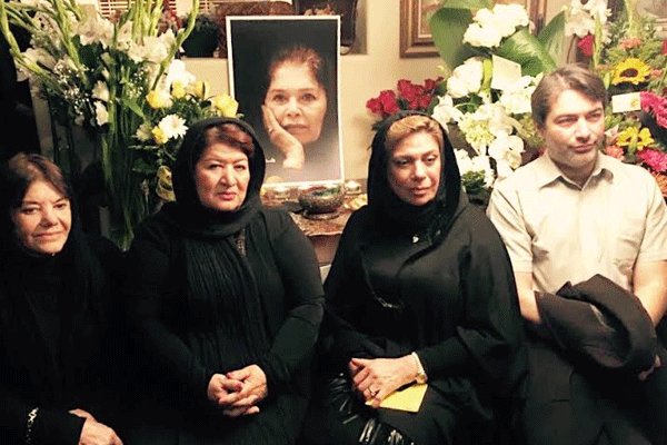 مراسم چهلم هما روستا در کالیفرنیا برگزار شد