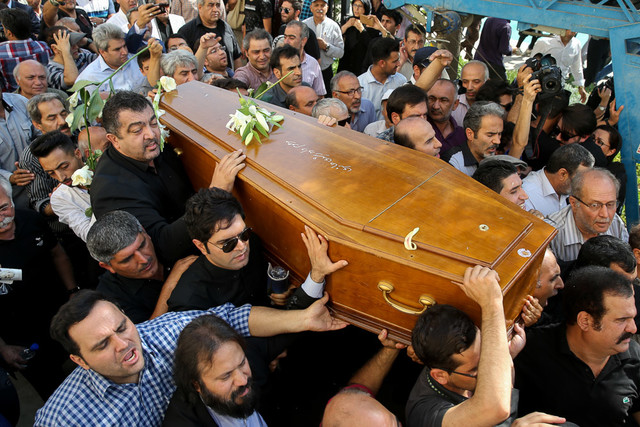 داود رشیدی در خاک آرام گرفت داود رشیدی در خاک آرام گرفت