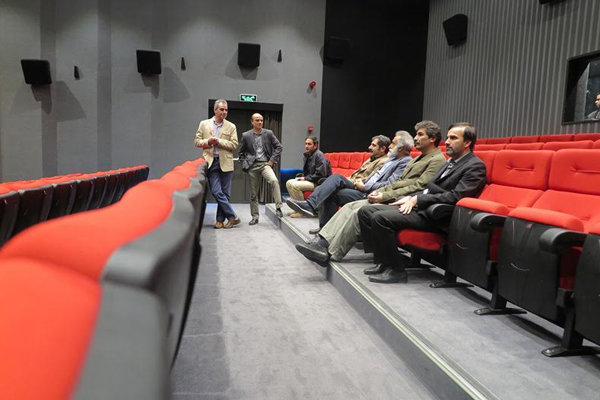 بازدید مدیران تئاتر از پردیس تئاتر تهران