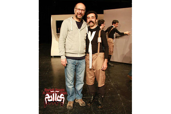 محمد بحرانی :نمایش« آدم آدم است» یک کار گروهی موفق و جذاب است