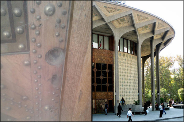 سرقت از تئاتر شهر به دستگیره‌های سالن اصلی رسید