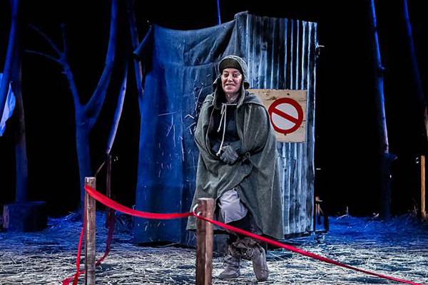 رویا افشار در فقدان مادرش هم روی صحنه رفت