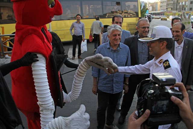 نقش پررنگ تئاتر در یک پویش ترافیکی