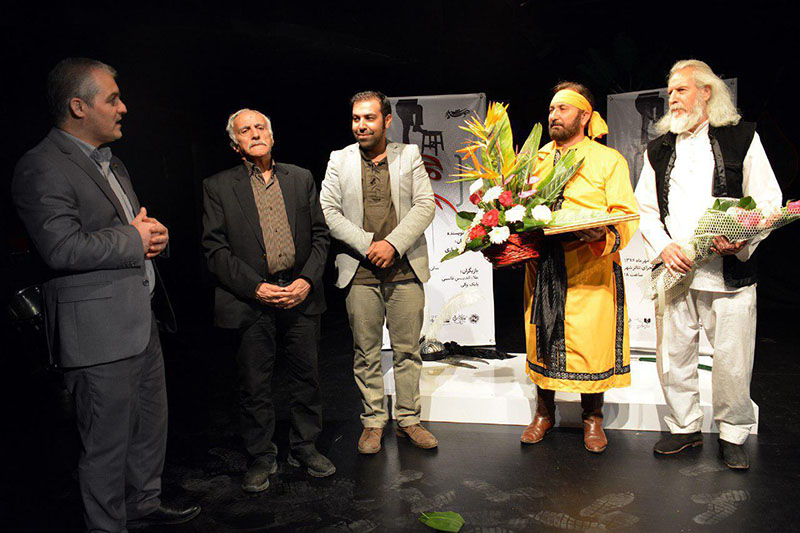 قدردانی موسسه هنرمندان پیشکسوت از علاءالدین قاسمی