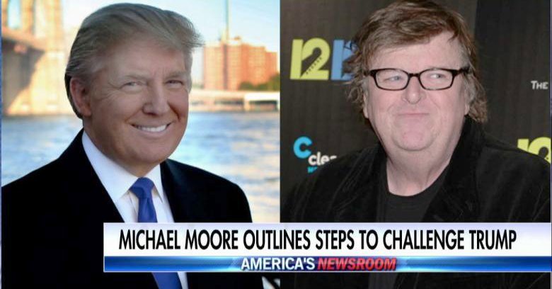 جلوگیری از اجرای نمایش مایکل مور در نیویورک بخاطرانتقاد از ترامپ