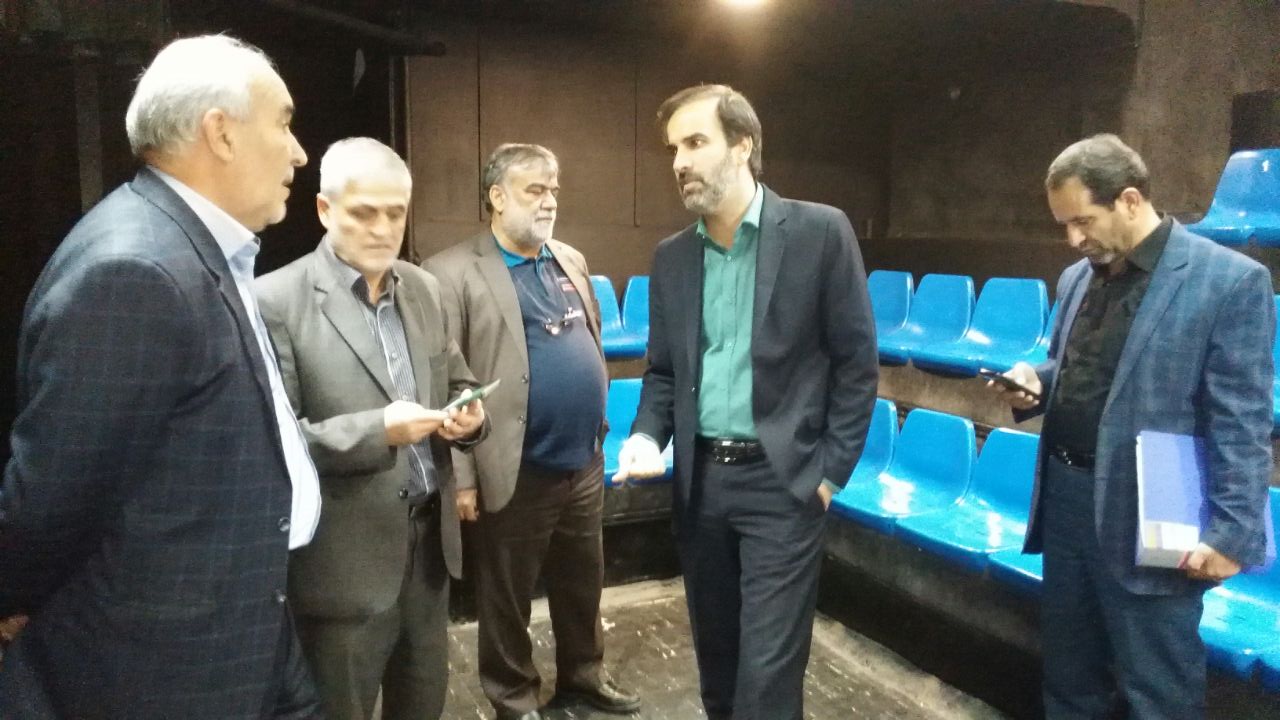 بازدید مدیرکل هنرهای نمایشی از آماده سازی جشنواره تئاتر کودک بازدید مدیرکل هنرهای نمایشی از آماده سازی جشنواره تئاتر کودک