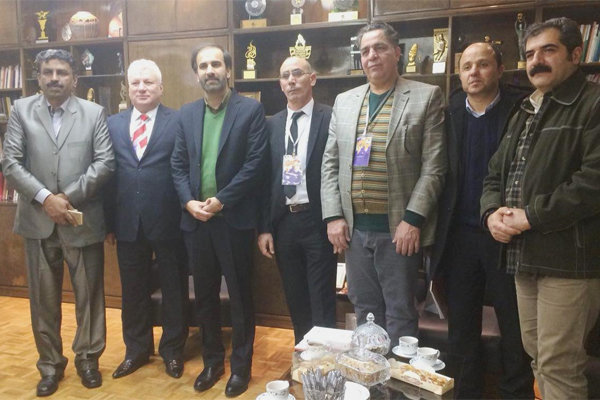 مدیران تئاتر کشورهای اسلامی با مدیرکل هنرهای نمایشی دیدار کردند مدیران تئاتر کشورهای اسلامی با مدیرکل هنرهای نمایشی دیدار کردند