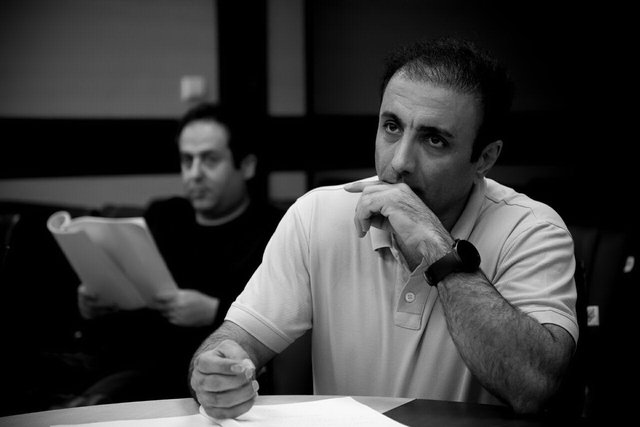 امید زندگانی و سوسن پرور در یک تئاتر امید زندگانی و سوسن پرور در یک تئاتر