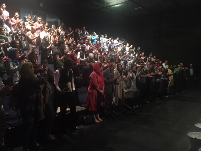 سفیر فرانسه به تماشای «آنتی گون» نشست سفیر فرانسه به تماشای «آنتی گون» نشست