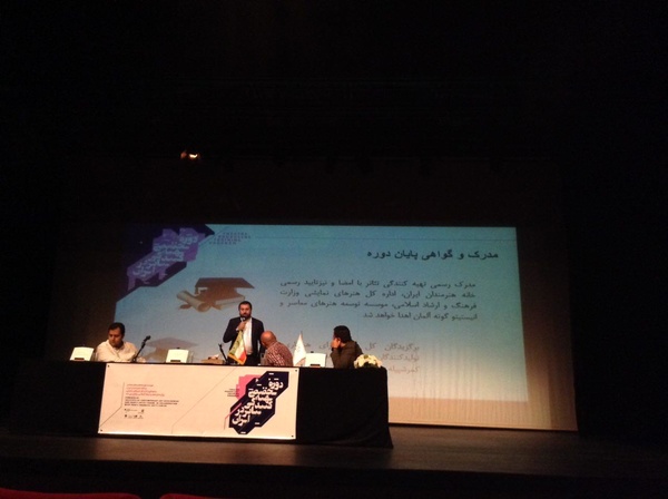 آروند دشت‌ آرای: امکان شکل‌گیری مافیا و رانت تهیه‌کنندگی تئاتر وجود ندارد