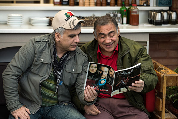 خسرو احمدی و ایلیا منفرد بازیگران نمایش عشق من حامد بهداد شدند