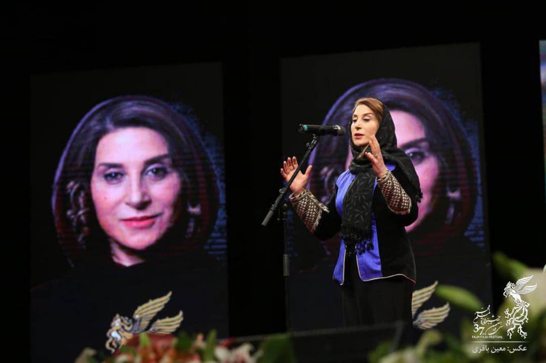 صحبت های فاطمه معتمد آريا در نکوداشتش در مراسم افتتاحيه جشنواره فیلم فجر