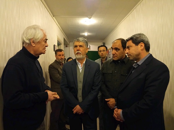 وزیر فرهنگ و ارشاد اسلامی به تماشای «خانه برناردا آلبا» نشست