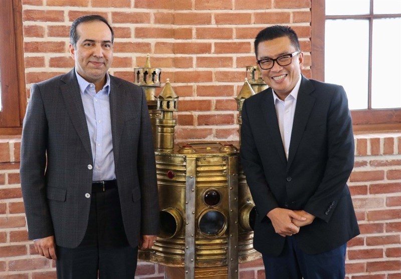 دیدار رئیس سازمان تلویزیون ملی اندونزی با حسین انتظامی