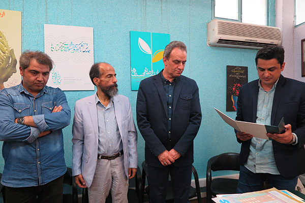 مراسم معارفه مدیر هماهنگی تئاتر استان‌ها برگزار شد