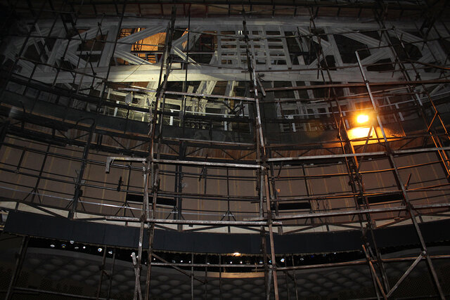 ادامه تعمیرات در سالن اصلی تئاتر شهر و اولویت‌های نیمه کاره