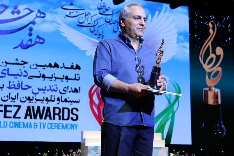 مهران مدیری رکورددار تندیس جشن حافظ شد