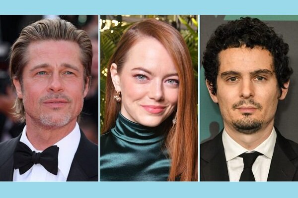 برد پیت و اما استون بازیگر فیلم دمین شازل شدند