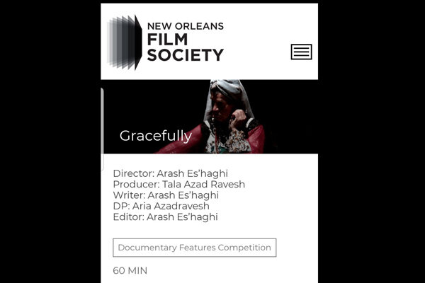 میزبانی جشنواره نیواورلئان آمریکا از مستند «خرامان» میزبانی جشنواره نیواورلئان آمریکا از مستند «خرامان»