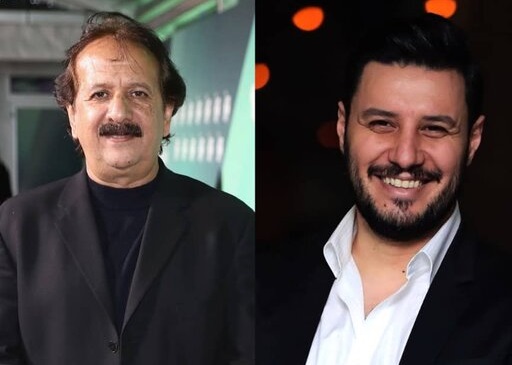 جواد عزتی جلوی دوربین مجید مجیدی